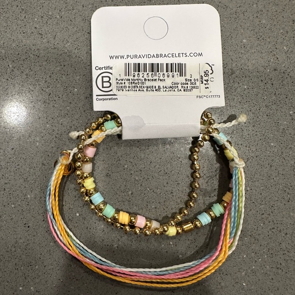 Pura Vida Colorful Bracelet Set - Picture 2 of 2